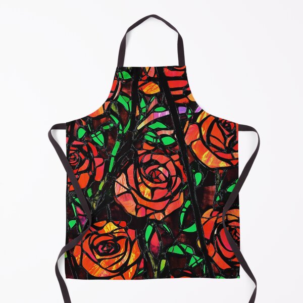 Item preview, Roses in stained glass designed and sold by Grandpa's Workshop.