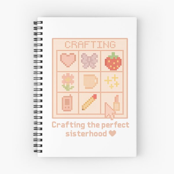 Item preview, Crafting the Perfect Sisterhood – Pixel Art Sticker designed and sold by summer-loving.