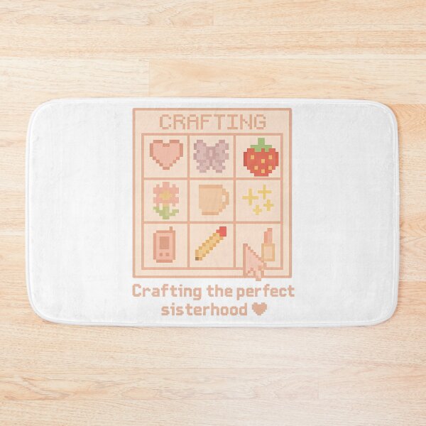 Item preview, Crafting the Perfect Sisterhood – Pixel Art Sticker designed and sold by summer-loving.
