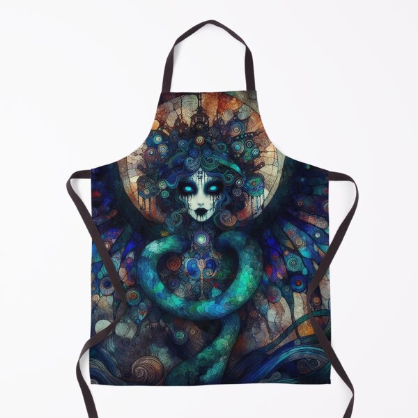 Item preview, Abstract Serpent Lady Art designed and sold by TheDarkWardrobe.