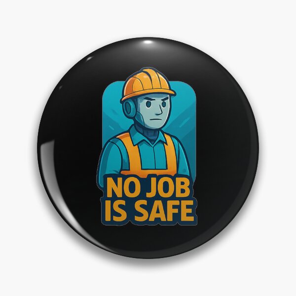 Item preview, No Job Is Safe designed and sold by okiiskandarart.