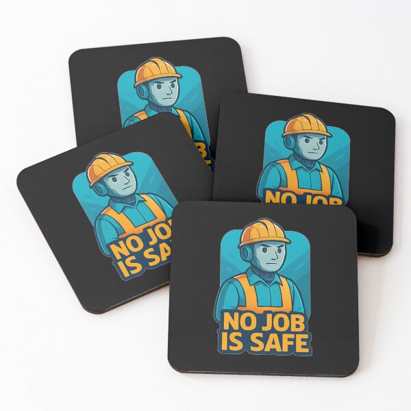 Item preview, No Job Is Safe designed and sold by okiiskandarart.