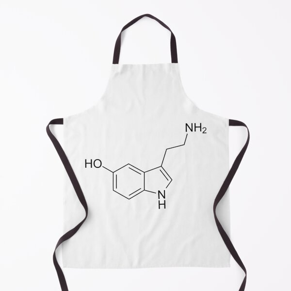 Item preview, Serotonin C10H12N2O designed and sold by Zeeph.