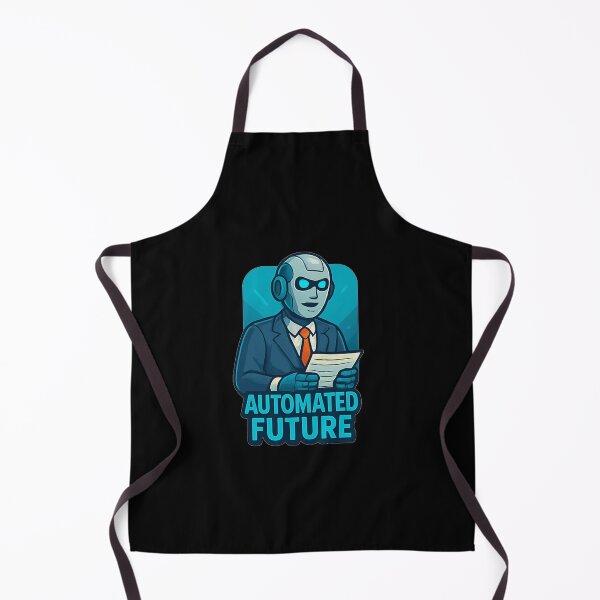 Item preview, Automated Future designed and sold by okiiskandarart.