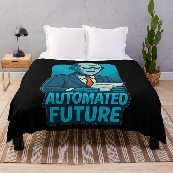 Item preview, Automated Future designed and sold by okiiskandarart.