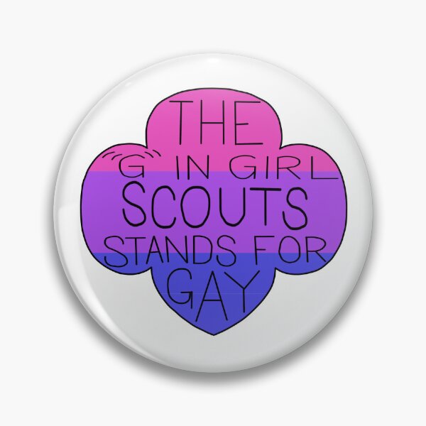 Item preview, The G in Girl Scouts- Bi Pride designed and sold by neon-in-the-night-time.