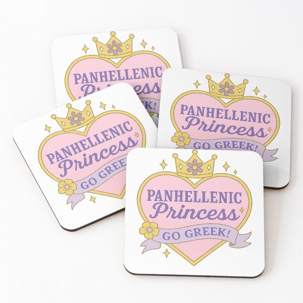 Item preview, Panhellenic Princess – Go Greek Sorority Crown Sticker designed and sold by summer-loving.