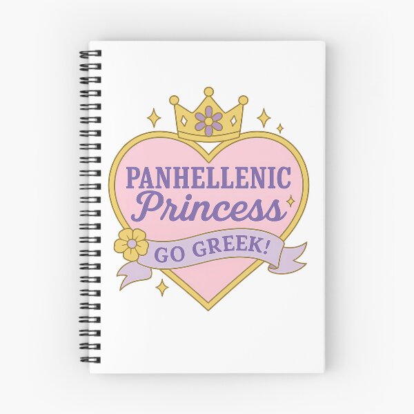 Item preview, Panhellenic Princess – Go Greek Sorority Crown Sticker designed and sold by summer-loving.