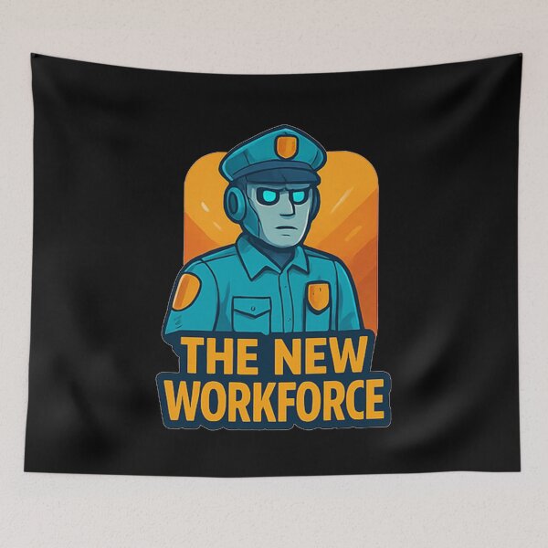 Item preview, The New Workforce designed and sold by okiiskandarart.