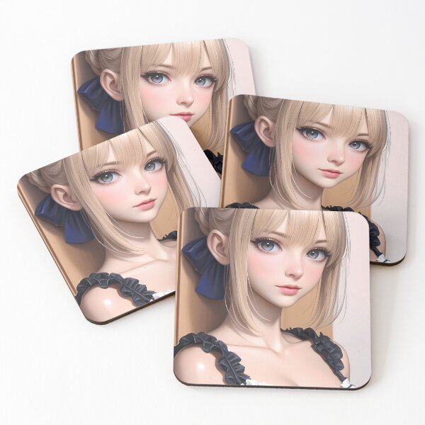 Item preview, Saber Alter Fate Stay Night Frilled Blue Lingerie Anime Girl Beauty designed and sold by mildaclairmo.