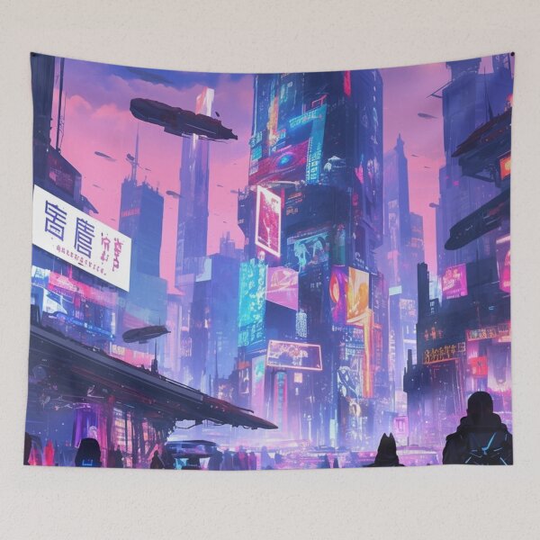 Item preview, Cyberpunk City designed and sold by jinwooo.