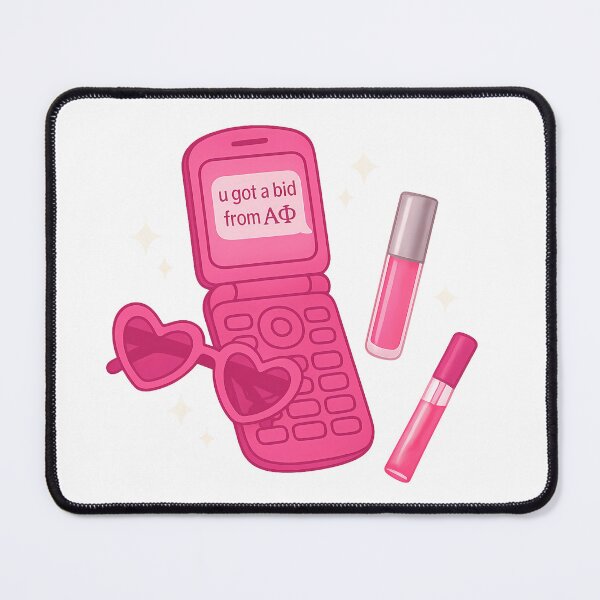 Item preview, You Got a Bid – Alpha Phi Flip Phone Sticker designed and sold by summer-loving.
