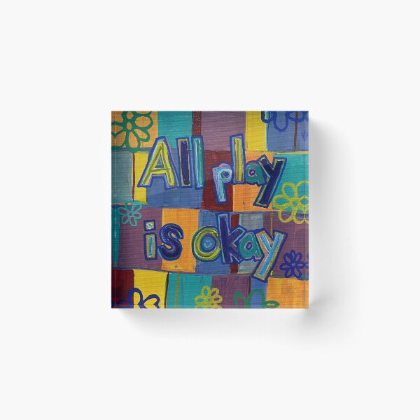 Item preview, All play is okay designed and sold by emilycolbycustom.