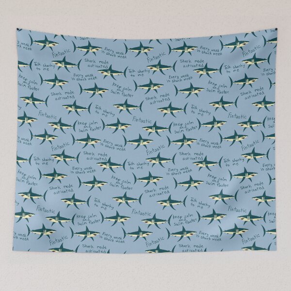 Item preview, Every week is shark week designed and sold by KatelynMitalski.