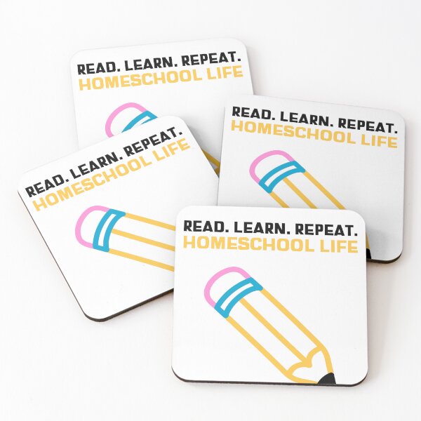 Item preview, Read, Learn, Repeat – Homeschool Life Shirt | Homeschooling Mom Tee designed and sold by Stilll Waters Studio.