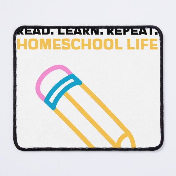Item preview, Read, Learn, Repeat – Homeschool Life Shirt | Homeschooling Mom Tee designed and sold by Stilll Waters Studio.