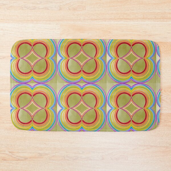 Item preview, Groovy Mod Rainbow Pattern designed and sold by maccm.