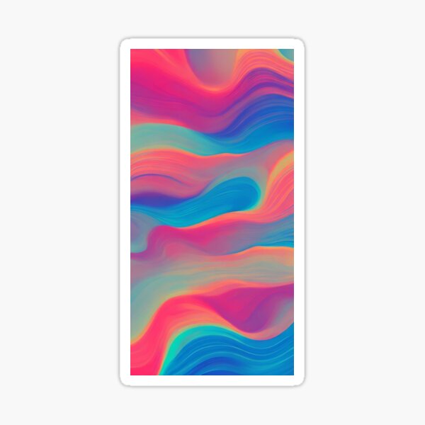 Item preview, Abstract Colorful Waves Art Print – Vibrant Digital Art Design for Home Decor, Apparel, Accessories & More designed and sold by Jennifer Adair.