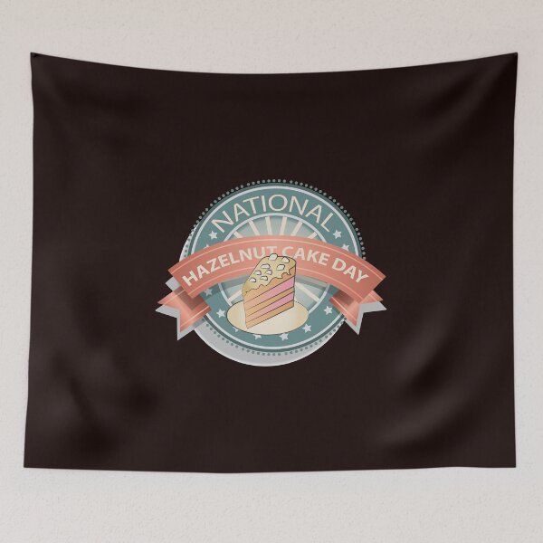 Item preview, National Hazelnut Cake Day Sign designed and sold by karyalangit.