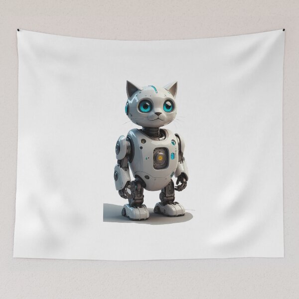Item preview, Cat Robot Design designed and sold by ESASSHOP.