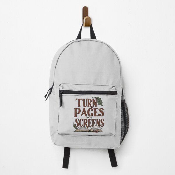 Item preview, TurnPagesNotScreens, BookLoverTshirt, ReadMoreBooks, BookishStyle,  ReadingIsCool, UnplugAndRead, ScreenFreeLiving t-shirt designed and sold by NinaCreator.