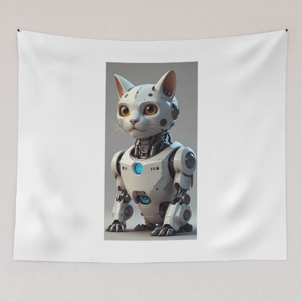 Artikelvorschau, Katzenroboter-Design entworfen und verkauft von ESASSHOP.