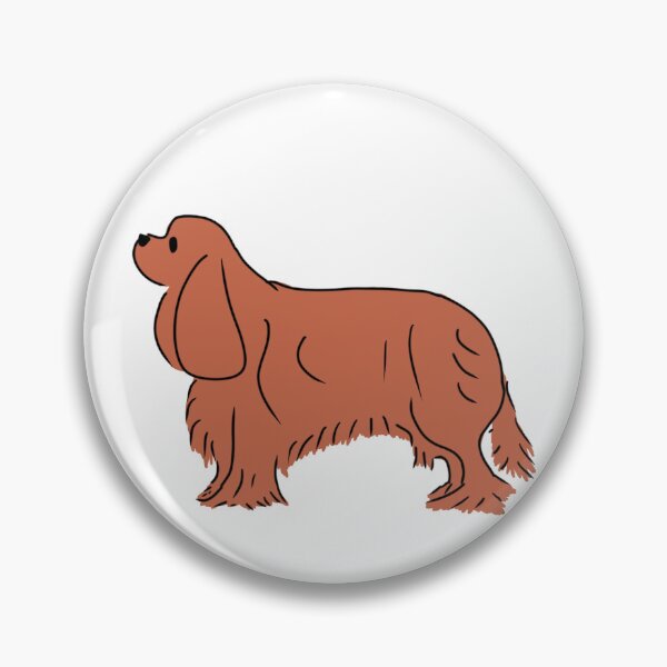 Item preview, Cavalier King Charles Spaniel (Ruby) designed and sold by PippyPoodles.