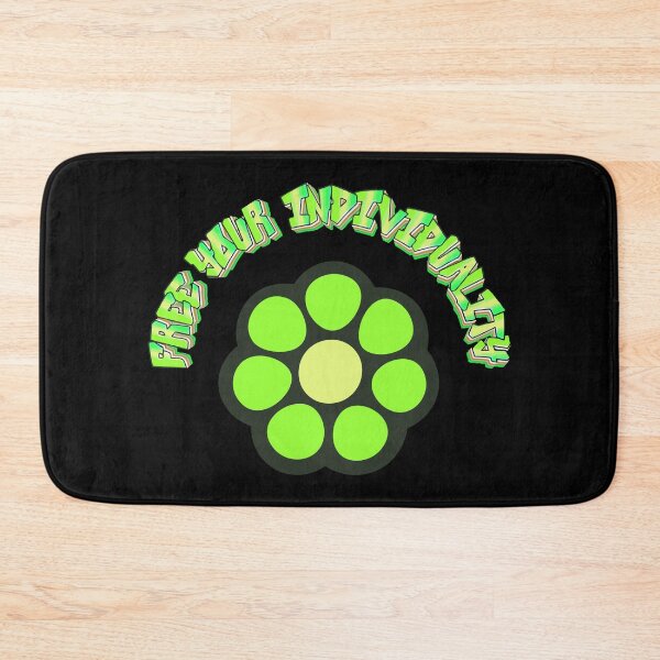 Item preview, Vibrant Green Flower Art – Free Your Individuality designed and sold by Birdyellow.