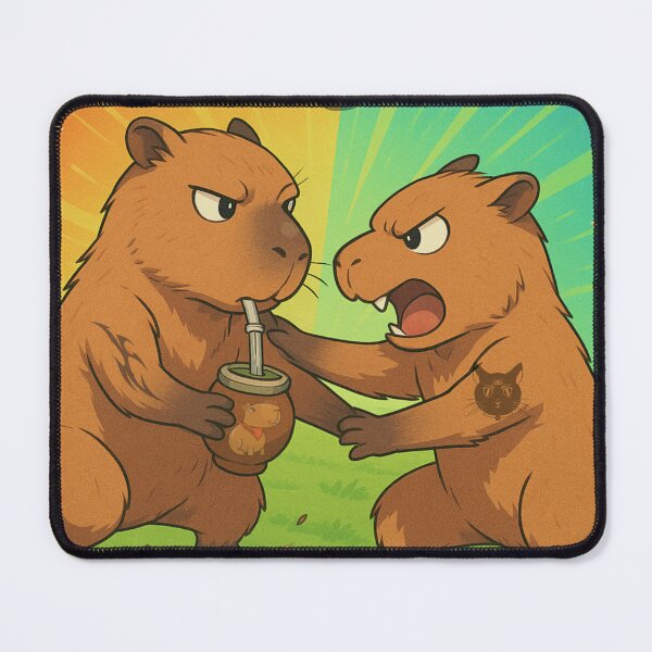 Item preview, Capybaras at War: That Mate is Mine! designed and sold by Sofiabenit1.