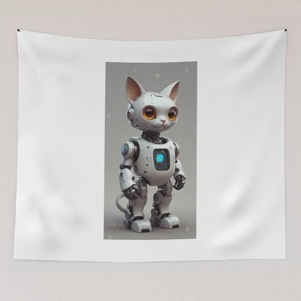 Item preview, Cat Robot Design designed and sold by ESASSHOP.