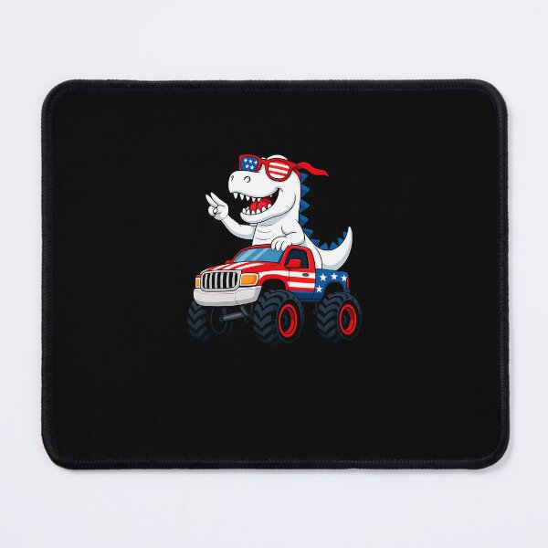 Item preview, 4th of july Patriotic Dinosaur Monster Truck Fireworks designed and sold by facegm.