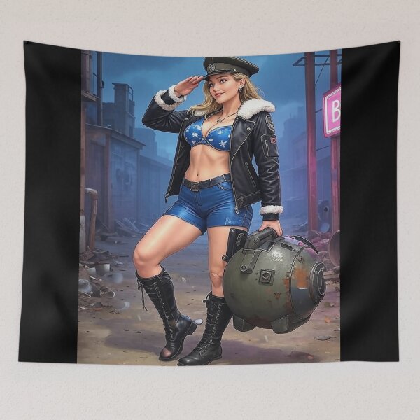 Item preview, Pinup Patriot designed and sold by kiwiartyfarty.
