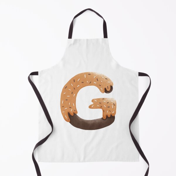 Item preview, Donut Letter G - Sweet Alphabet Chocolate Icing with Sprinkles designed and sold by inelistudio.