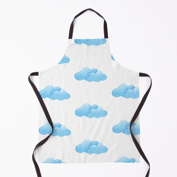 Item preview, Cute Kawaii Blue Cloud Cartoon - Smiling Pastel Cloud Illustration designed and sold by inelistudio.