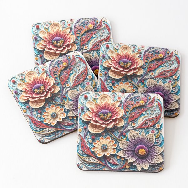 Item preview, Intricate Elegance in Bloom designed and sold by Beyond The Canvas.