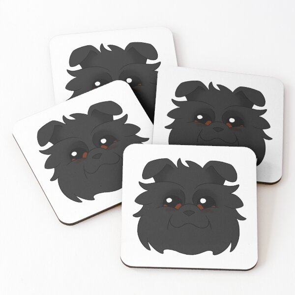 Item preview, Black Affenpinscher Tear Stains designed and sold by OliRoseArt.