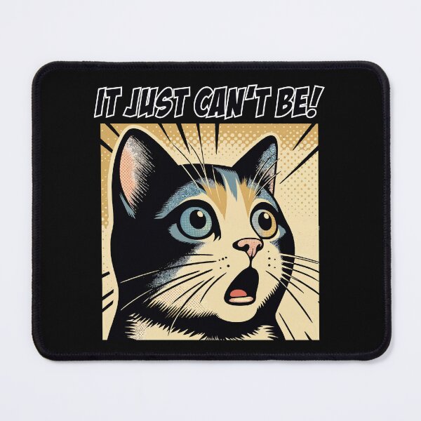 Item preview, OMG! Cat – Classic Comic Look designed and sold by threeABinks.