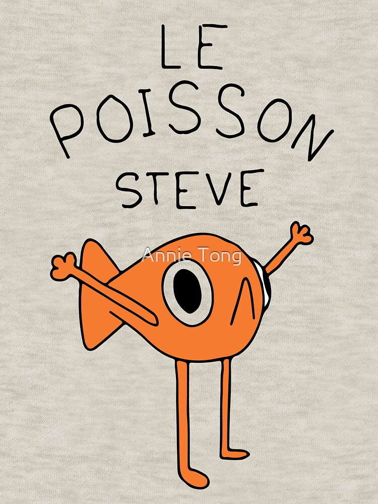 Thumbnail 7 von 7, Essential T-Shirt, Le Poisson Steve, Lustiges Meme, Virales Meme Tiktok designt und verkauft von CozyStudioo.