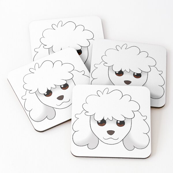 Item preview, White Poodle designed and sold by OliRoseArt.
