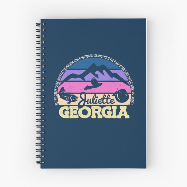 Item preview, Juliette Georgia Sunset Retro Vintage Local Pride Logo designed and sold by CRHPOD20.