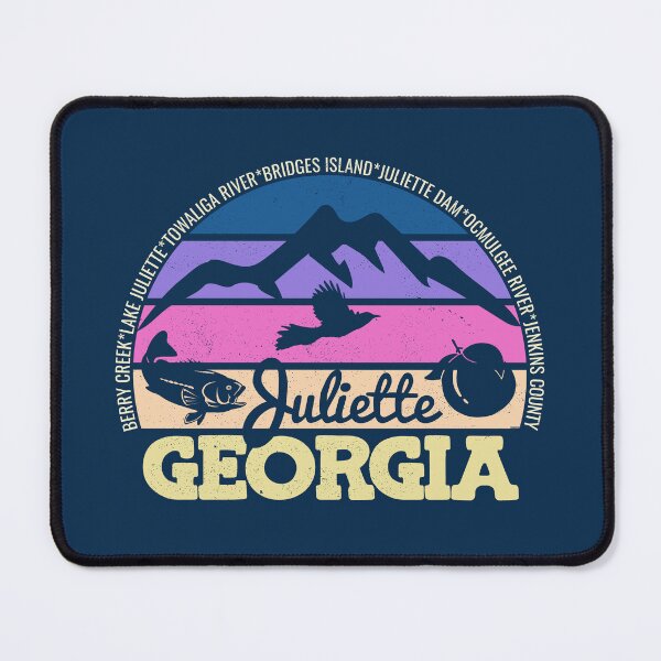 Item preview, Juliette Georgia Sunset Retro Vintage Local Pride Logo designed and sold by CRHPOD20.