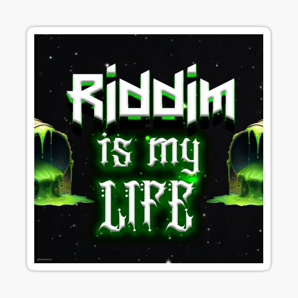 Artikel-Vorschau von Riddim ist mein Life Merch, designt und verkauft von pyrerecords.