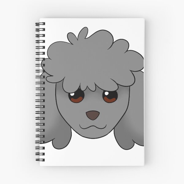 Item preview, Grey Poodle designed and sold by OliRoseArt.