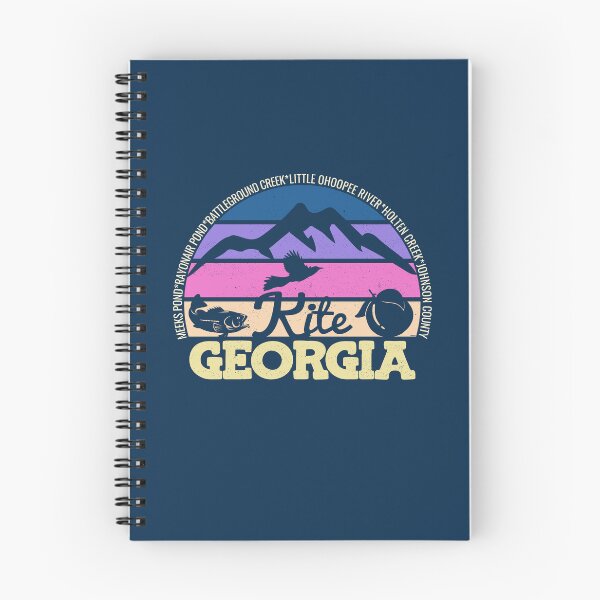 Item preview, Kite Georgia Sunset Retro Vintage Local Pride Logo designed and sold by CRHPOD20.