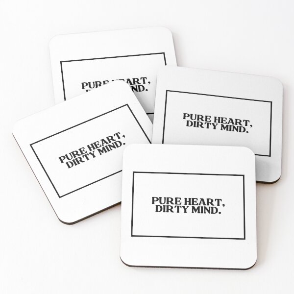 Item preview, Pure Heart, Dirty Mind.  designed and sold by CharmStudio.