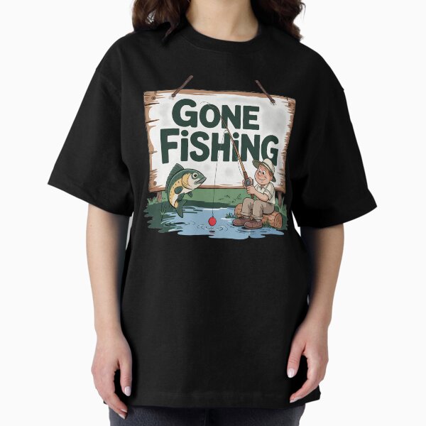 Item preview, Gone Fishing Design. designed and sold by Joseph Hail.