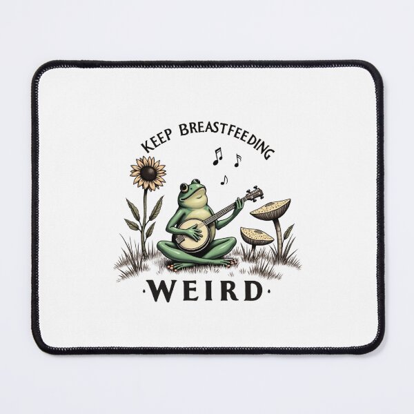 Item preview, Quirky Frog Playing Banjo Surreal Vintage Illustration Quote designed and sold by haitrieuic96.