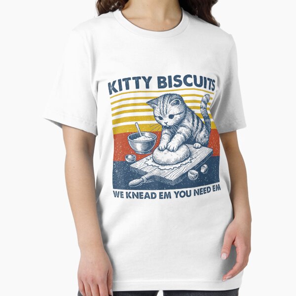 Item preview, Cat Kneading Baker Kitty Biscuits We Knead Em You Need Em designed and sold by Cute-Collection.