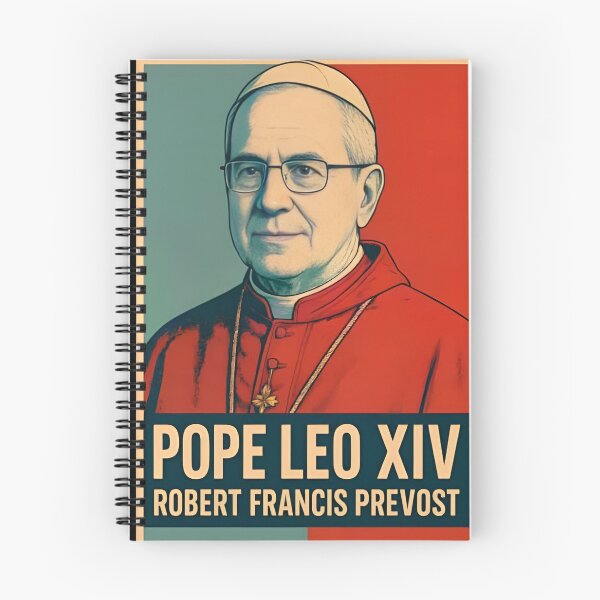 Artikelvorschau, Papst Leo XIV. Robert Francis Prevost aus Amerika Chicago Humor Katholisches Design Lustig Cool Da Papst Leo XIV entworfen und verkauft von Liamsiartwork.