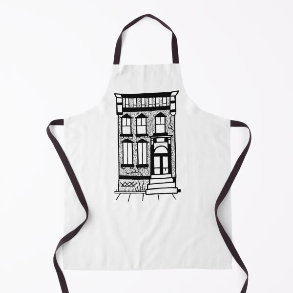 Item preview, Brownstone apartment  designed and sold by Jilly Rose Ink.